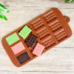 Moule à Mini Tablette de Chocolat en silicone