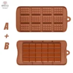 Moule de pâtisserie pour chocolats en portions individuelles