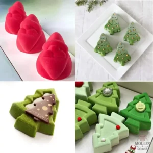 Moule en silicone pour desserts festifs
