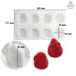 Moule en silicone pour créations gourmandes