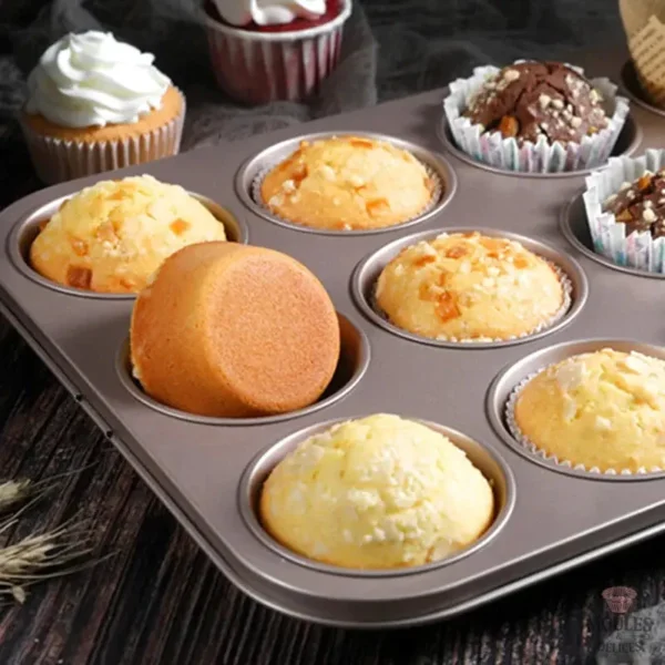 moule-a-muffins-en-inox-1 Moule à Muffins en Inox durable et pratique