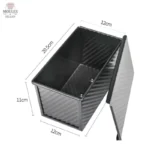 Moule à Pain en métal avec couvercle pour cuisson optimale
