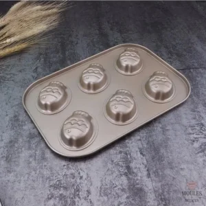 Moule à pâtisserie en forme de poisson en carbone