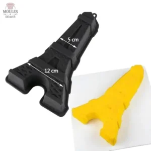 Moule à pâtisserie original en silicone, motif Tour Eiffel