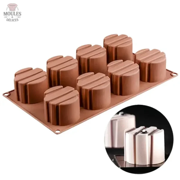 Moule à gâteau en silicone pour des petits gâteaux réussis