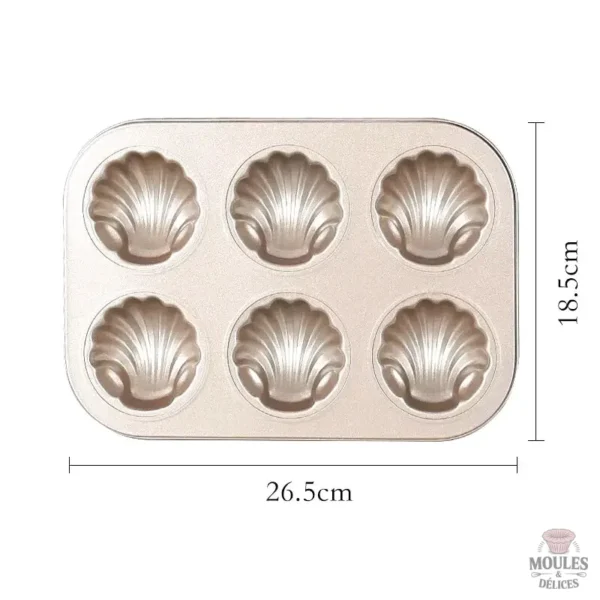 Moule à petites madeleines en silicone pour des douceurs parfaites