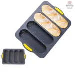 Moule à petits pains en silicone flexible