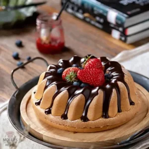 Moule à Savarin en Silicone 20 cm pour desserts réussis