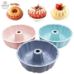 Moule à Savarin en Silicone 25 cm