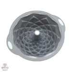 Moule à Savarin 30 cm, idéal pour desserts en couronne