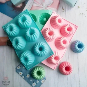 Moule à savarin individuel en silicone pour desserts raffinés