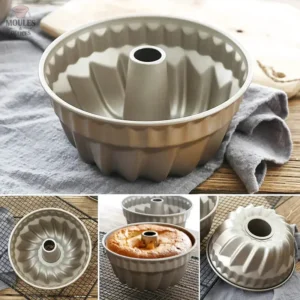 Moule à Savarin de qualité pour pâtisseries créatives