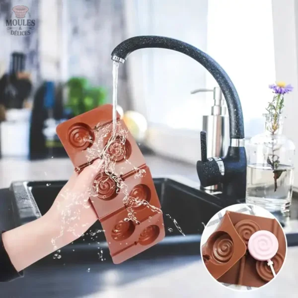 Moule à Chocolat pour créer des sucettes décoratives