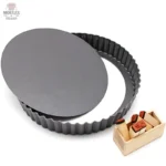 Moule à tarte 20 cm en acier pour des préparations réussies
