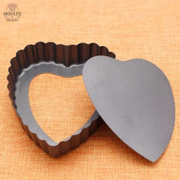 moule-a-tartelette-en-coeur-1 Moule à Tartelette en Cœur pour desserts romantiques