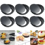 Moule à tartelette avec fond amovible