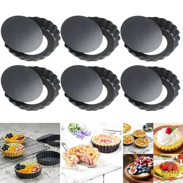 moule-a-tartelette-fond-amovible-1 Moule à tartelette avec fond amovible