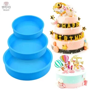 Moule à Wedding Cake en Silicone pour créations pâtissières