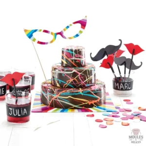 Moule flexible pour réaliser des wedding cakes personnalisés
