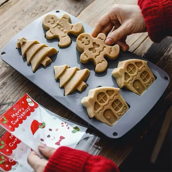 moule-biscuit-de-noel-1 Moule en silicone pour biscuits de Noël, idéal pour les fêtes