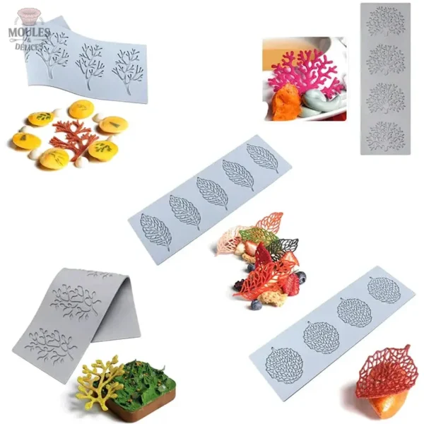 Moule décoratif en silicone pour pâtisserie