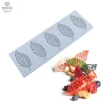 Moule alimentaire en forme de fleurs