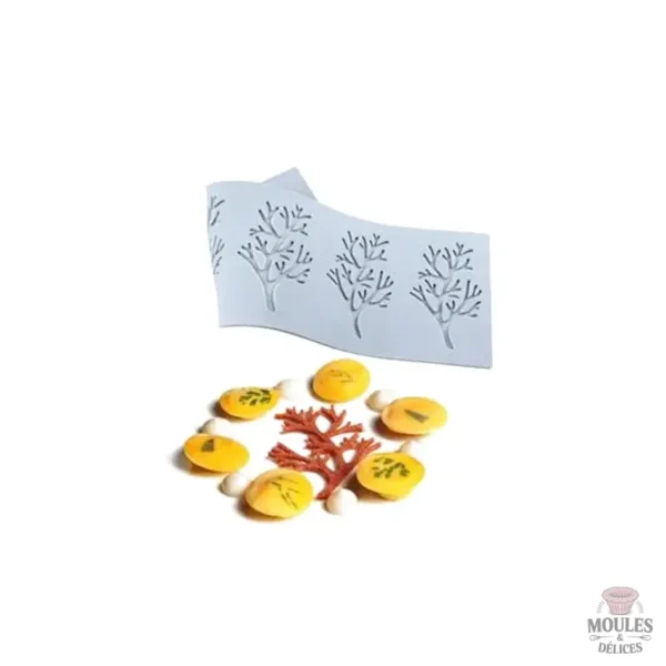 Moule silicone pour gâteaux floraux