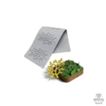 Moule en silicone pour décorations comestibles