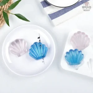 Moule en silicone en forme de coquillage