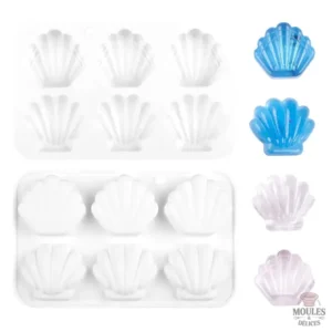 Moule coquillage silicone pour créations culinaires