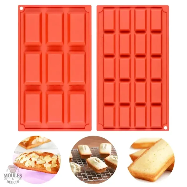 Moule en Silicone pour Financiers