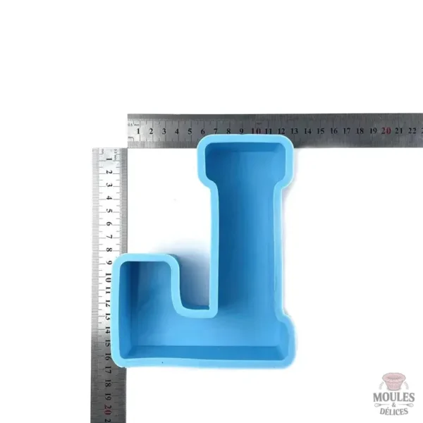 Moule silicone lettres pour décoration de gâteaux