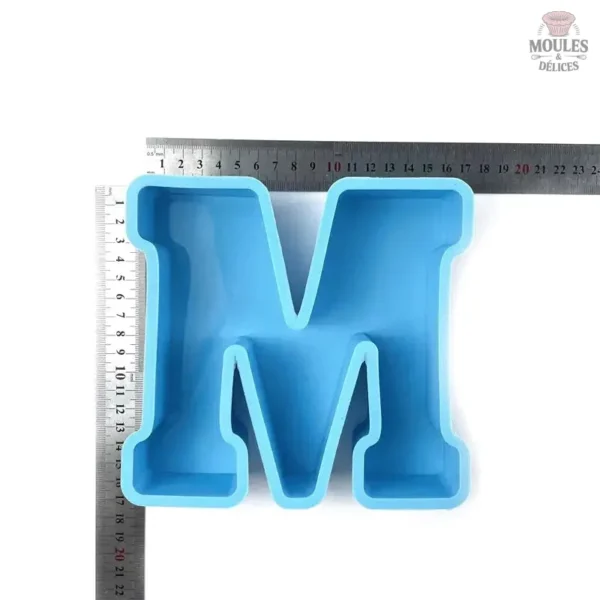 Moule silicone lettres pour chocolats faits maison