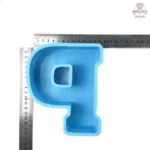 Moule silicone pour lettres en pâte à sucre