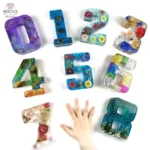 Moule en Silicone pour lettres décoratives