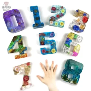 Moule en Silicone pour lettres décoratives