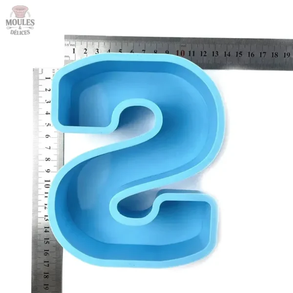 Moule en Silicone Lettre Géante - vue 2