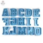 Moule silicone lettres géantes pour pâtisserie
