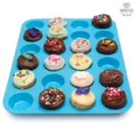 Moule en silicone pour muffins, idéal pour la cuisson maison