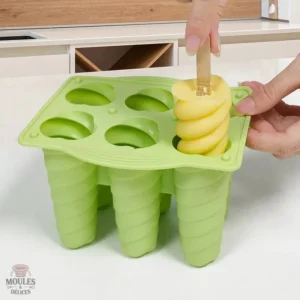Moule en silicone pour créer des bâtonnets glacés