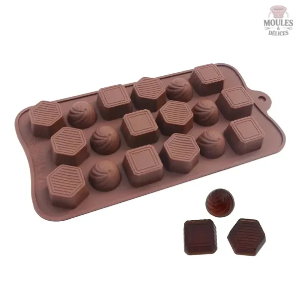 moule-pour-bonbon-chocolat-1 Moule à chocolat pour bonbons en silicone