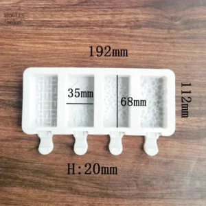 Moule pratique pour préparer des glaces maison facilement