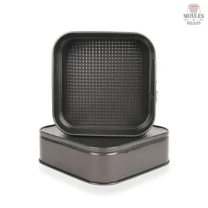 Moule à charnière, forme rectangulaire, idéal pour gâteaux