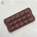 Moules décoratifs pour chocolat de Noël à utiliser facilement