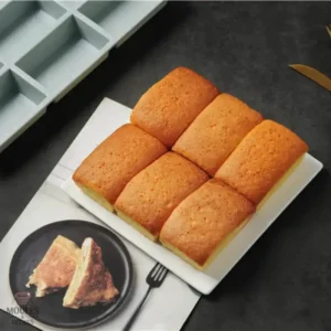 Moule en silicone idéal pour cakes et desserts variés