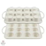 Moule en Silicone pour muffins, flexible et antiadhésif