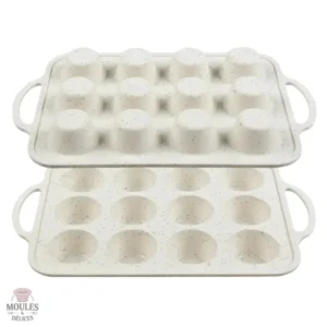 Moule en Silicone pour muffins, flexible et antiadhésif