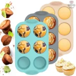 Plat à Muffins en Silicone